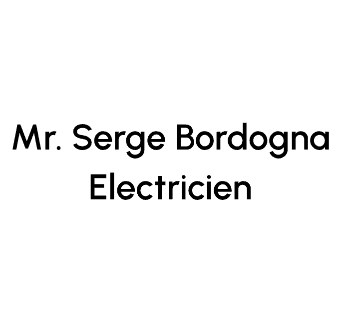 Logo Mr. Serge Bordogna Electricien